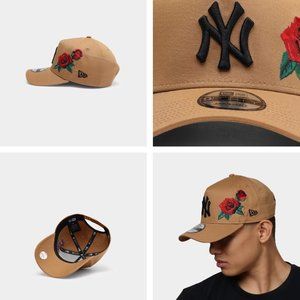 New Era - New York Yankees - 9FORTY A-Frame - Wheat